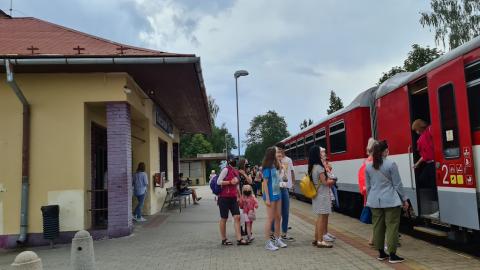 Fotografie Železničná stanica Turčianske Teplice