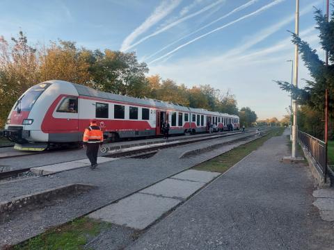 Fotografie Železničná stanica Komjatice