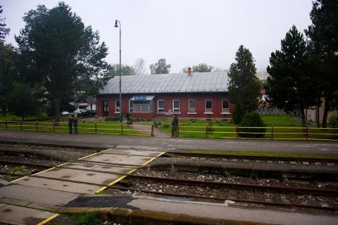 Fotografie Gelnica Main Train Station