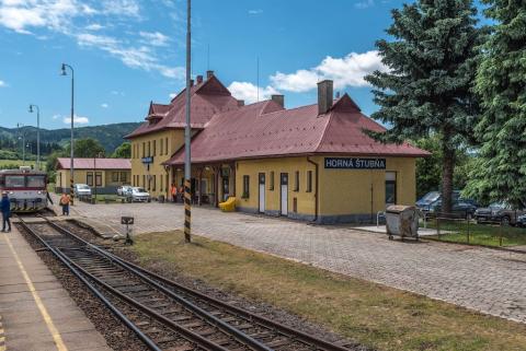 Fotografie Horna Stubna Train Station